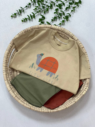 ست تیشرت شلوارک اسپرت